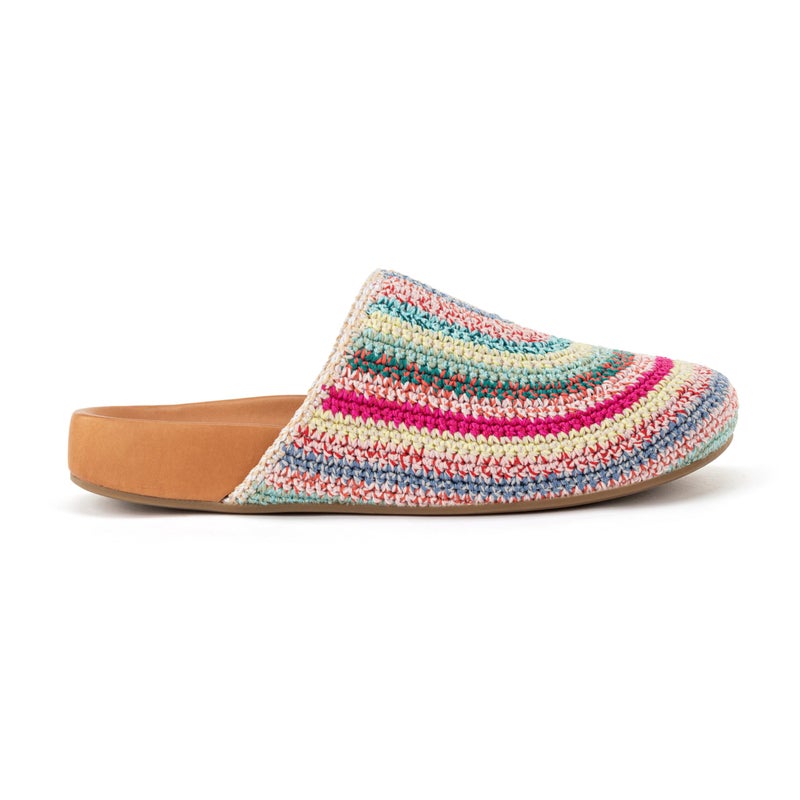 The Sak Bolinas Clog Shoe - Women's Slip On Sandal for Indoor & Outdoor Use, Comfortable Mule Shoes, Eden Stripe - Image 4