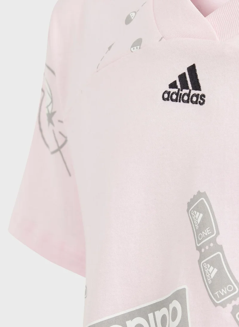 Adidas Kids Brand Luv T-Shirt