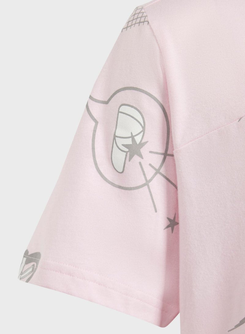 Adidas Kids Brand Luv T-Shirt - Image 5