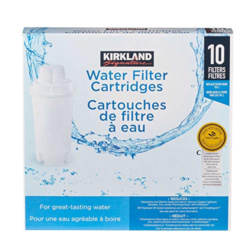 Kirkland KIRKLAND SIGNATURE WATER FILTER CARTRIDGE PACK of 10 
