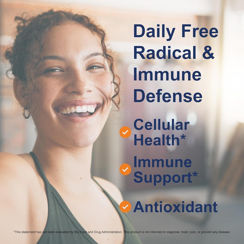 Carlson  ACES  Zn Vitamins A C E  Selenium  Zinc Cellular Health  Immune Support Antioxidant 180 Softgels - Image 3