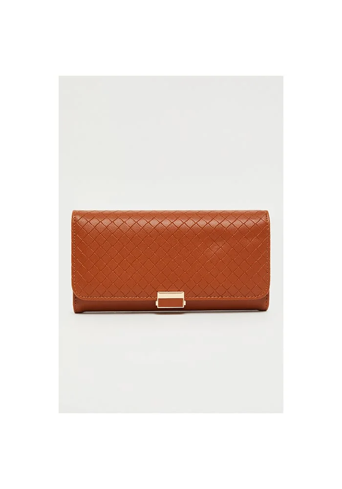 Braided Long Wallet