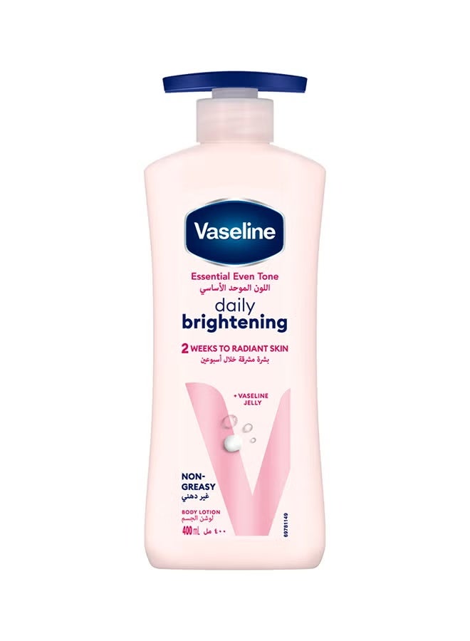 فازلين لوشن الجسم اليومي لتفتيح البشرة 400 مل - Image 1