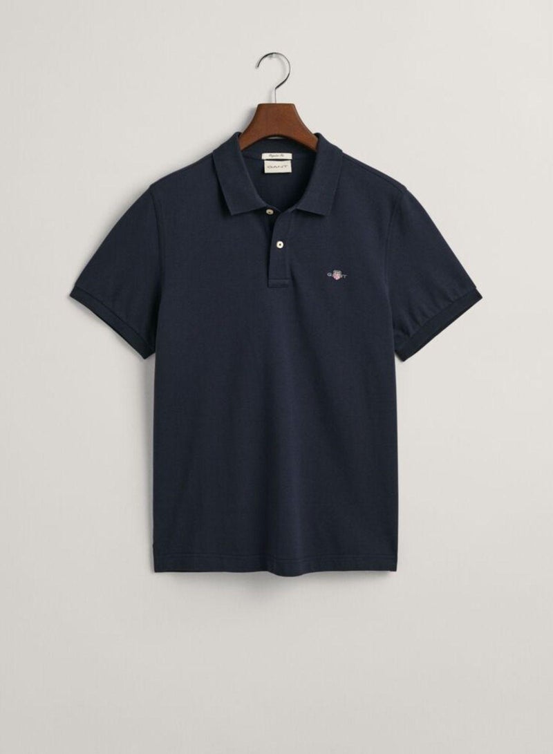 Gant Regular Fit Shield Piqué Polo Shirt - Image 5