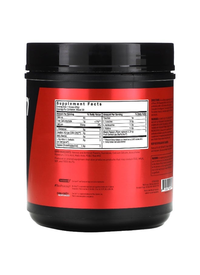 JYM Supplement Science JYM Supplement Science, Post JYM, BCAAs + Recovery Matrix, Rainbow Sherbet, 1.3 lbs (600 g)  - Image 2