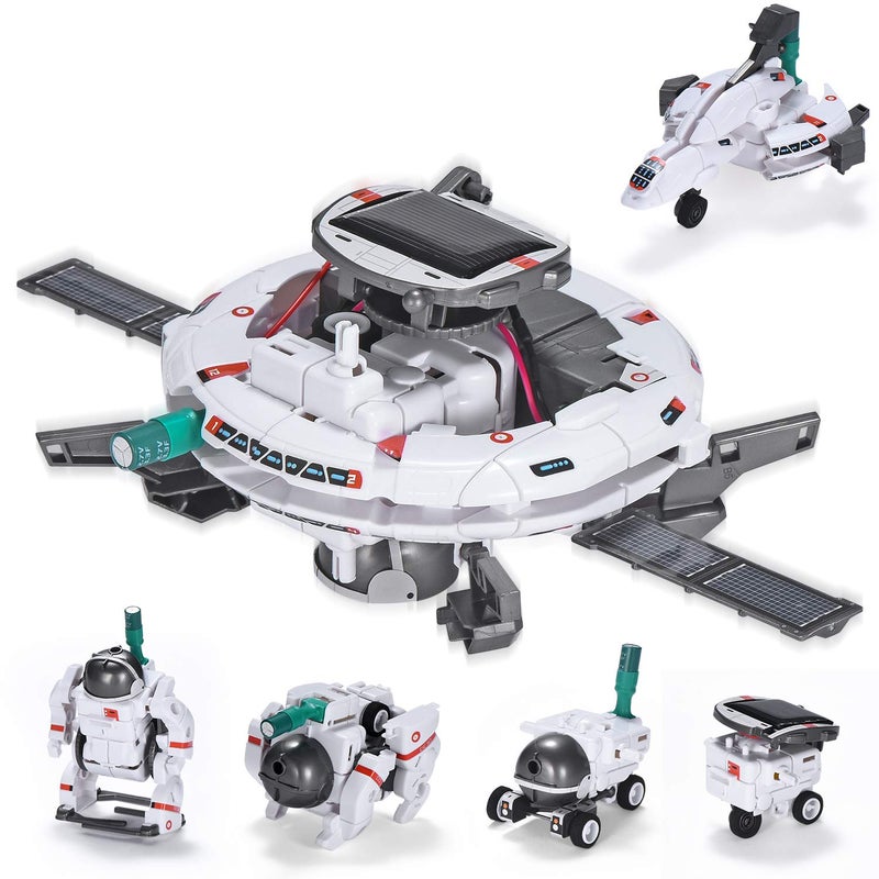 AESGOGO STEM Projects for Kids Ages 812 Solar Robot Toys 6in1 Science Kits DIY Educational Building Space Toy Christmas Birthday Gifts for 7 8 9 10 11 12 13 Year Old Boys Girls Teens - Image 4