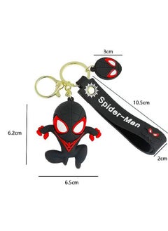 Cartoon Marvel Keychain -Keychain Gift for Boys, Cartoon Keychains Accessories Keyring Key Purse Backpack Car Charms - Good Evil Spider-Man - Black - pzsku/Z9925D4625D5A6D7E7DAEZ/45/_/1739432483/8ab031e1-0db0-485f-9074-6d51554e5346