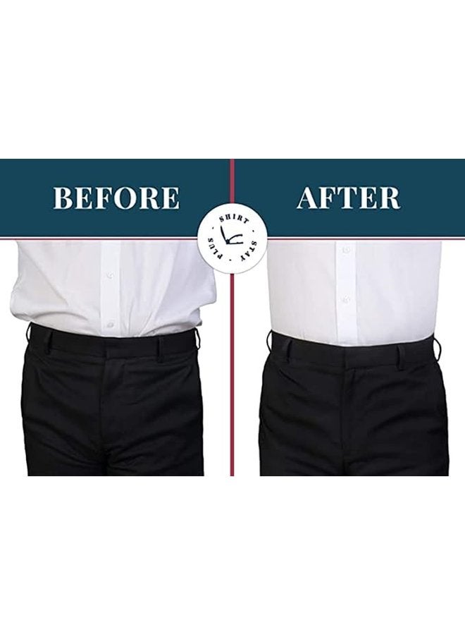 أوزيغالور حزام قفل القميص، قابل للتعديل، أسود، للملابس الرسمية والمهنية. - Image 2