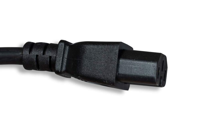 Cablelera AC Extension Power Cord, IEC320 C14 to IEC320 C15, 14 AWG, 15A, 250V (ZWACDEAE-06) - Image 2