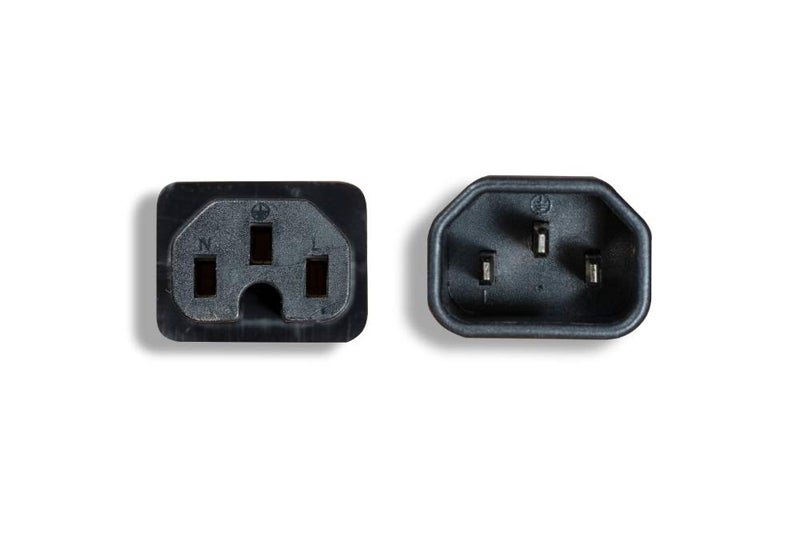 Cablelera AC Extension Power Cord, IEC320 C14 to IEC320 C15, 14 AWG, 15A, 250V (ZWACDEAE-06) - Image 4