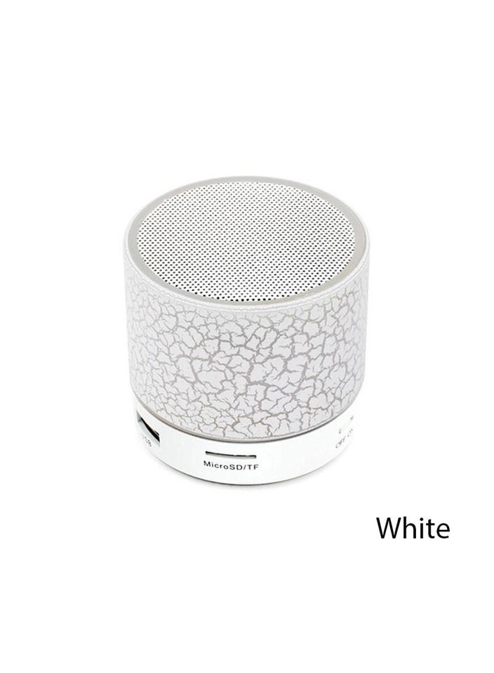 AROAQ Wireless Bluetooth SpeakerA9 Dazzling Crack LED Wireless Bluetooth Waterproof U-Disk TF Card  - Image 1
