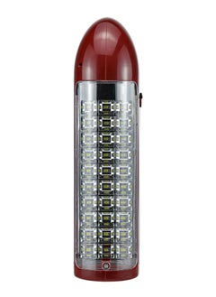 SONASHI Rechargeable Emergency Lantern with 2 Modes  Bright LED with Solar Charging and Power Bank Function  Energy Efficient Design with 40 Hours Working Time  For your Camping and Hiking SEL-727 Red  - Image 4