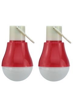 SONASHI Rechargeable Emergency Lantern with 2 Modes  Bright LED with Solar Charging and Power Bank Function  Energy Efficient Design with 40 Hours Working Time  For your Camping and Hiking SEL-727 Red  - Image 3
