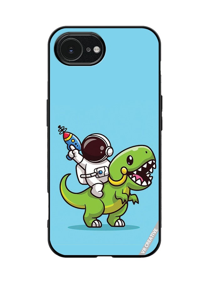 VR CREATIVE Protective Case Cover For Apple iPhone 16e Dinosaur Design Multicolour