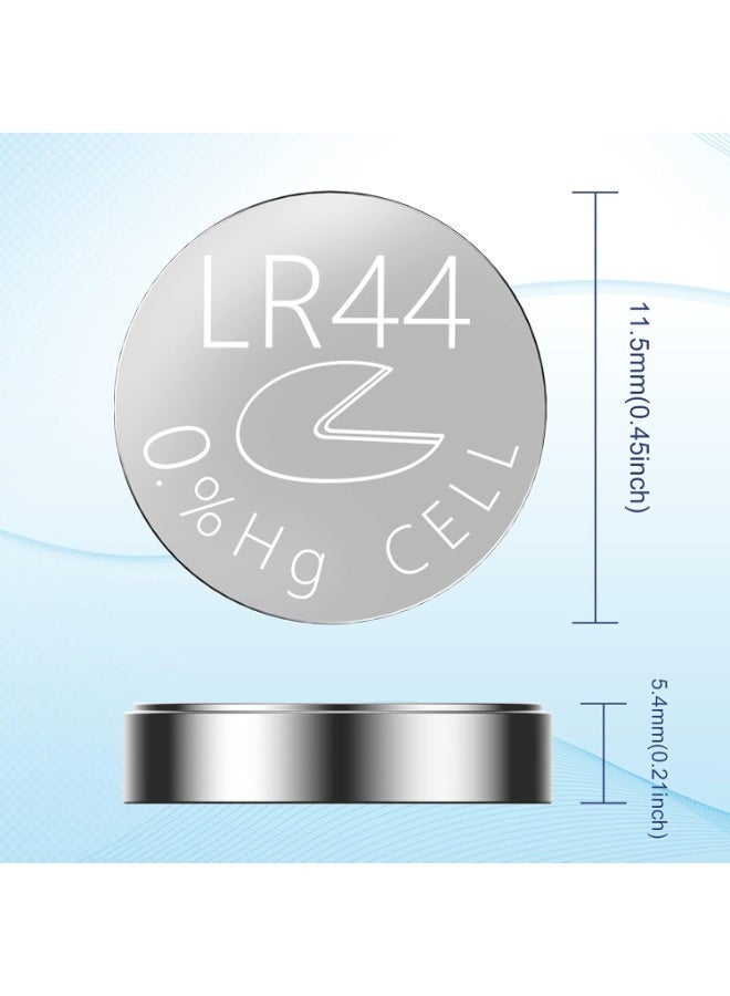PKCELL LR44 AG13 1.5V Alkaline Button Cell Battery 158mAh Pack of 20 | A76 L1154 357 Coin Batteries for Toys, Watches & Thermometers - Image 4