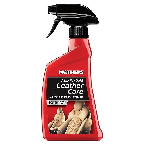 Mothers All-In-One Leather Care, 12 oz. — pH Balanced Formula Safely Deep Cleans, Conditions & Protects Leather with Aloe, Neatsfoot Oil & Lanolin to Restore Natural Oils Lost to Heat & Sun (06512) - Image 5