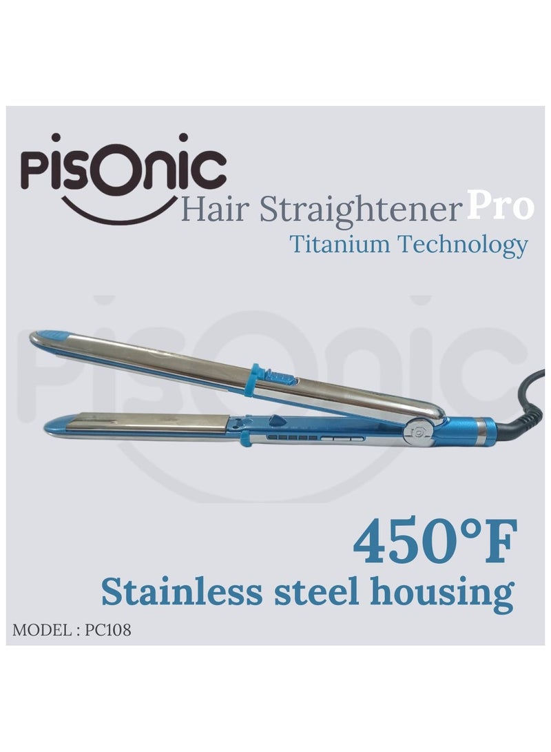 PISONIC مكواة شعر بيسونيك برو بتقنية التيتانيوم - Image 3