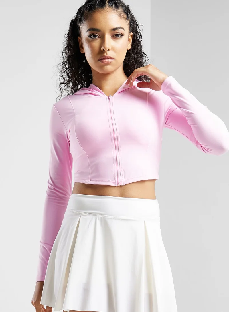 FRWD Athletic Top With Attached Hood
