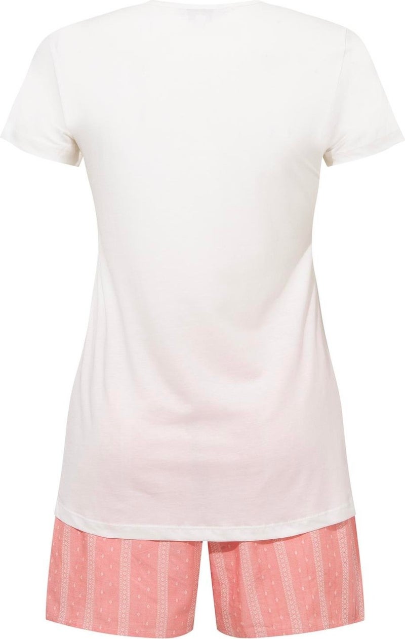 U.S. Polo Assn. Women's 206 Ecru Shorts Set - Image 2