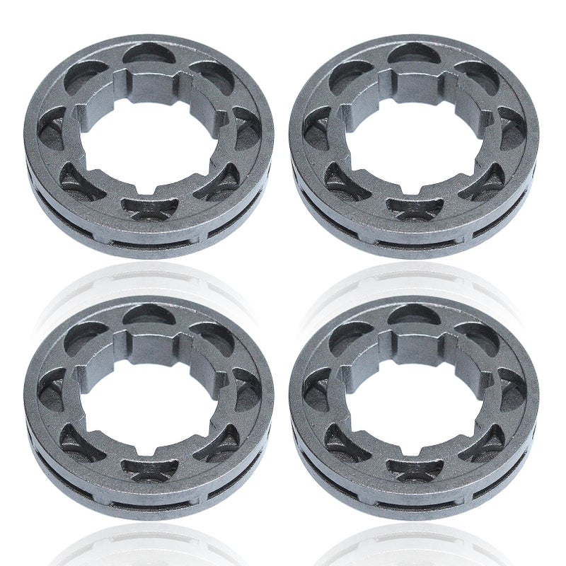 Adefol 4pcs 3/8" 8T Sprocket Rim for STIHL 064 066 088 090 MS660 MS880 for Husqvarna 394 395 Chainsaw