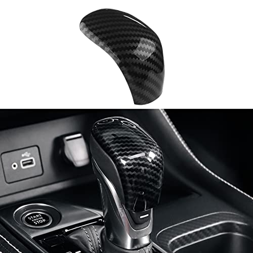 ANFOKAS Compatible with Nissan Sentra Altima 2025 2024 2023 2022 2021 2020 Accessories Car Center Console Gear Panel Gear Shift Knob Cover Trim Cap Carbon Fiber Style - Image 1