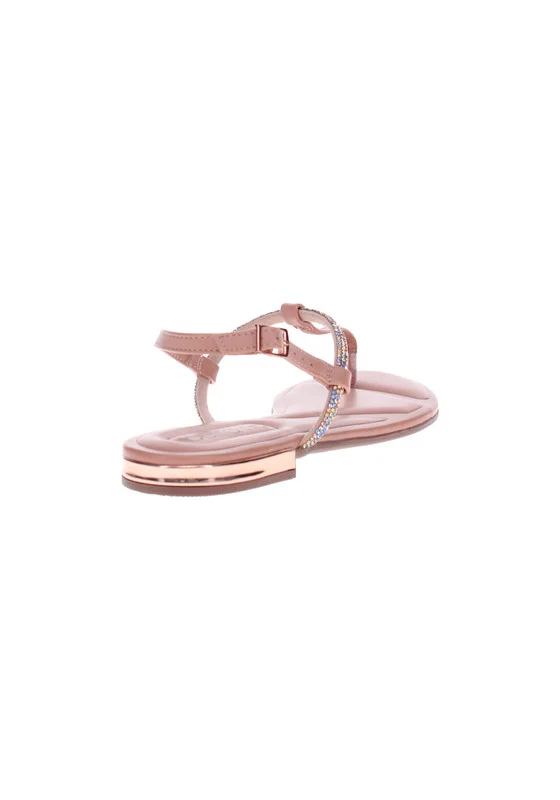 Beira Rio Beira Rio Ladies Flat Sandals Blue | Made In Brazil