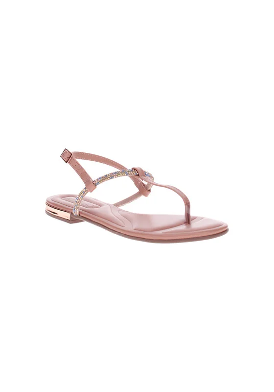 Beira Rio Beira Rio Ladies Flat Sandals Blue | Made In Brazil