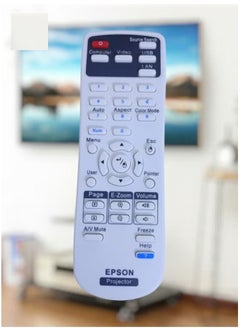 EPSON Universal Remote Control for Projectors – Compatible with All Home Cinema, PowerLite, EB, EX, VS, BrightLink, EMP Series Projectors | Full Functionality, Easy Setup, and Durable Performance  - Image 2