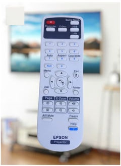 EPSON Universal Remote Control for Projectors – Compatible with All Home Cinema, PowerLite, EB, EX, VS, BrightLink, EMP Series Projectors | Full Functionality, Easy Setup, and Durable Performance  - Image 1