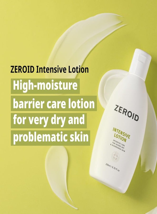 ZEROID | Intensive Lotion | Korean Body Care Moisturizer | Hand and Body Cream for Women and Men | Body Lotion for Dry and Sensitive Skin | Moisturizer for Extremely Dry Skin | 6.76 fl oz (200ml) - Image 2