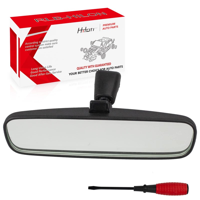 RLBHILON Interior Rear View Mirror Compatible with Nissan Rogue Altima NV1500 NV2500 NV3500 Frontier Tiida Sentra and More