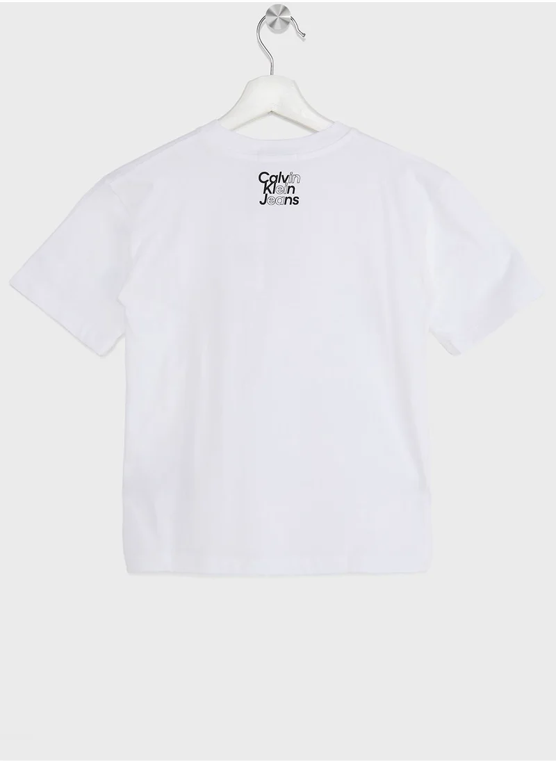 Calvin Klein Jeans Youth Logo T-Shirt