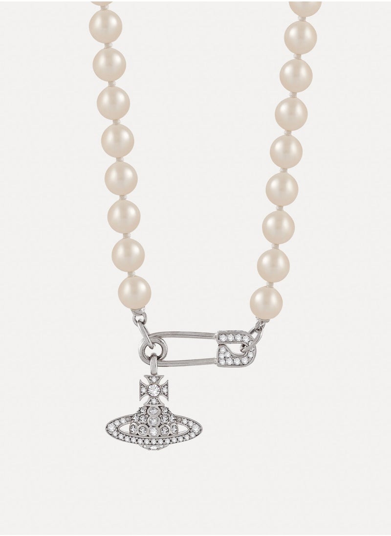 Vivienne Westwood - Vivienne Westwood Paperclip Pearl Necklace - Image 1