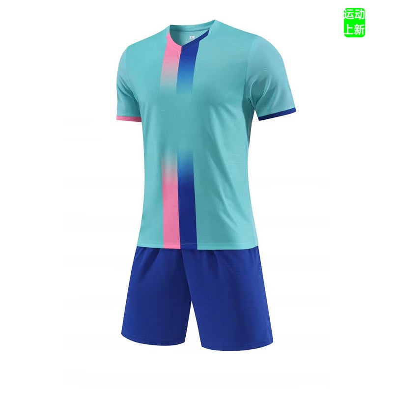 Children'S Football Uniform Sports Suit Short-Sleeved Breathable Training Camp Team Uniform Primary And Secondary School Student Jersey Number - Image 5