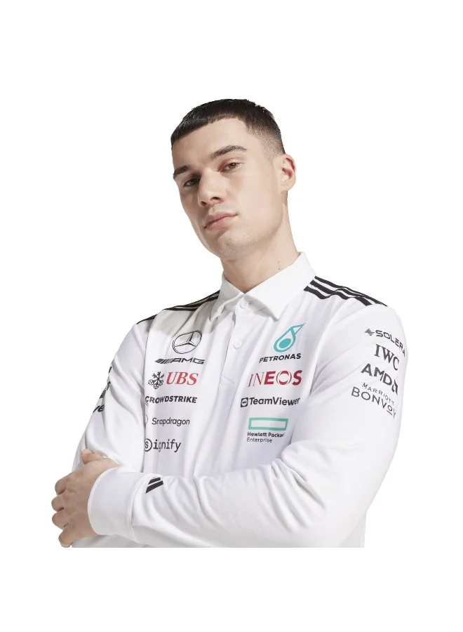 Adidas Mercedes - Amg Petronas Formula One Team Polo Long Sleeve