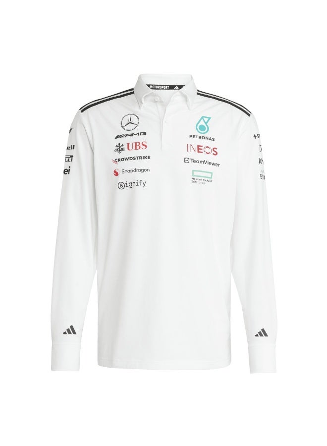 Adidas Mercedes - Amg Petronas Formula One Team Polo Long Sleeve - Image 1