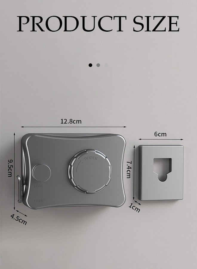 DUNISO Retractable clothesline, indoor stainless steel invisible wall hanging rope, dual head dual purpose laundry rope, can withstand 20kg, suitable for living room, balcony, bedroom, outdoor, 5.1m - Image 2