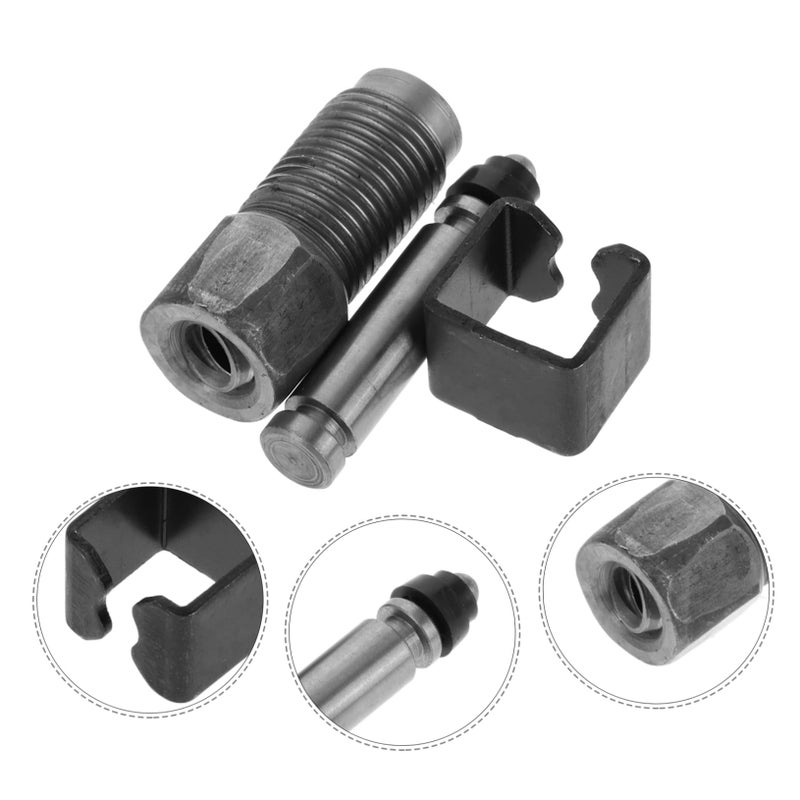 Hydraulic Floor Jack Parts Kit with Handle Return Oil Valve Swivel Front Wheels - Image 5