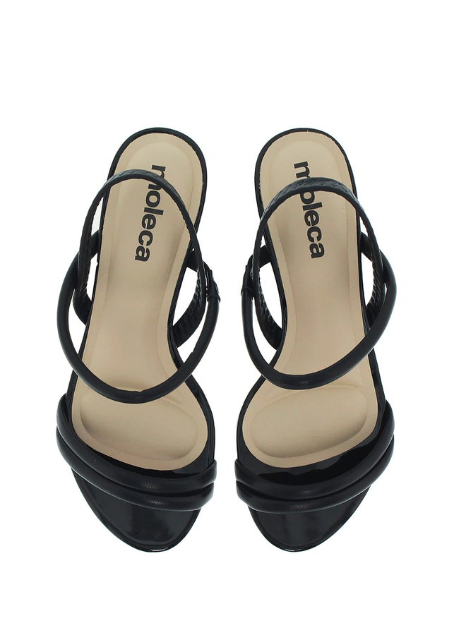 MOLECA Strappy Block Heel Open Toe Sandals - Image 1