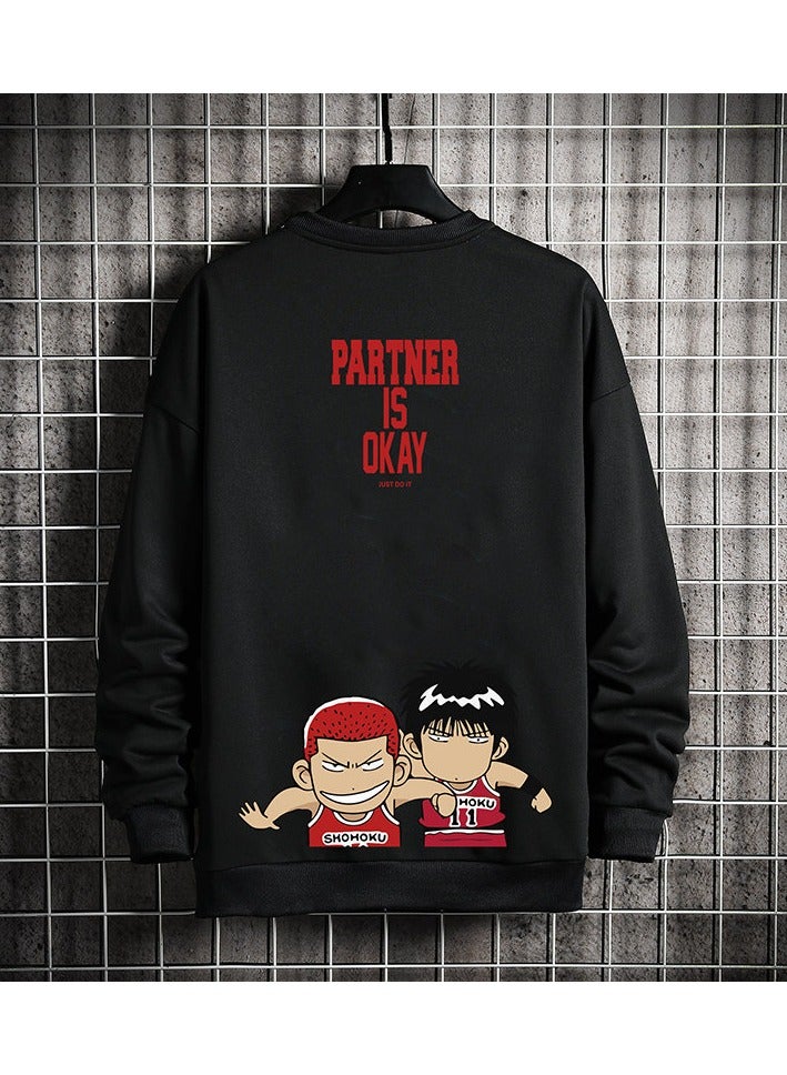 KUYING New Anime Slam Dunk Long Sleeve T-shirt  - Image 1
