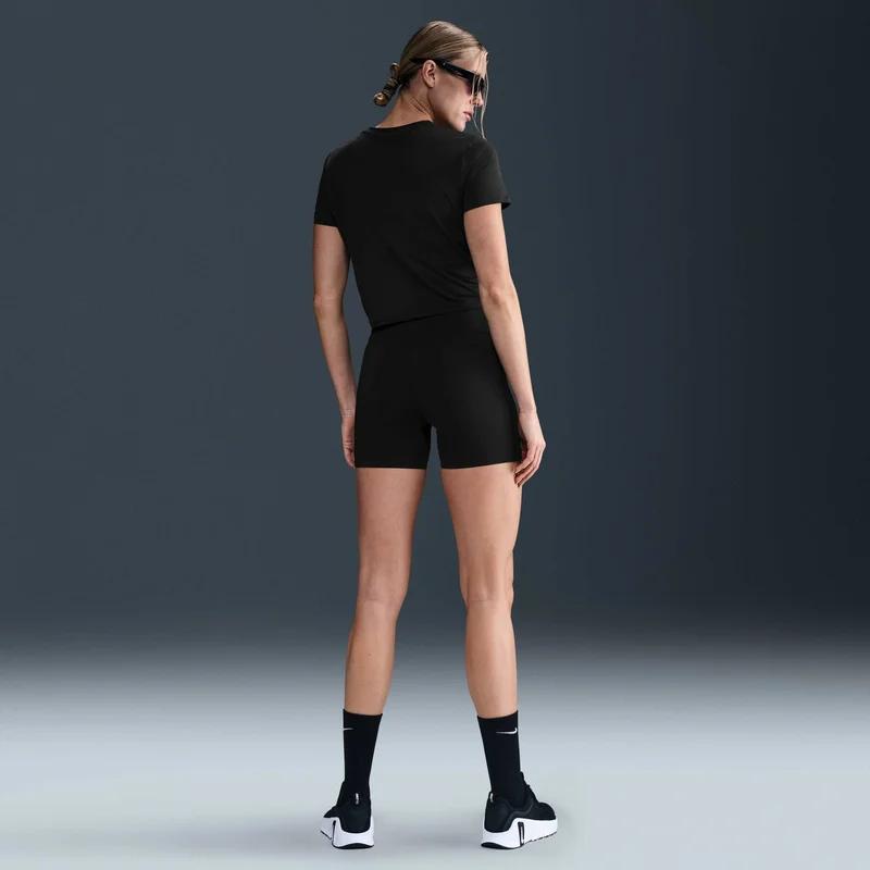 Nike Black Women's One Classic Twist Training T-Shirt for Women | Best Price UAE