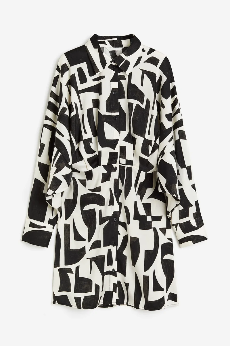 H&M Button Down Shirt Dress