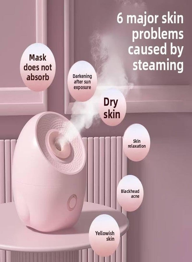 CPENSUS Steamer for Cold Vaporizer Steamer for Cough ,Cold and Facial for Face Portable Detoxifying Aromatherapy with Smart Steam Technology - Unclog Pores & Blackheads Cleaner Detoxifies, Cleanses & Moisturizes Skin - Image 3