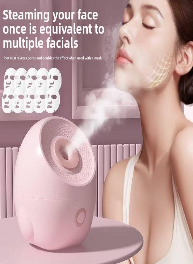 CPENSUS Steamer for Cold Vaporizer Steamer for Cough ,Cold and Facial for Face Portable Detoxifying Aromatherapy with Smart Steam Technology - Unclog Pores & Blackheads Cleaner Detoxifies, Cleanses & Moisturizes Skin - Image 2
