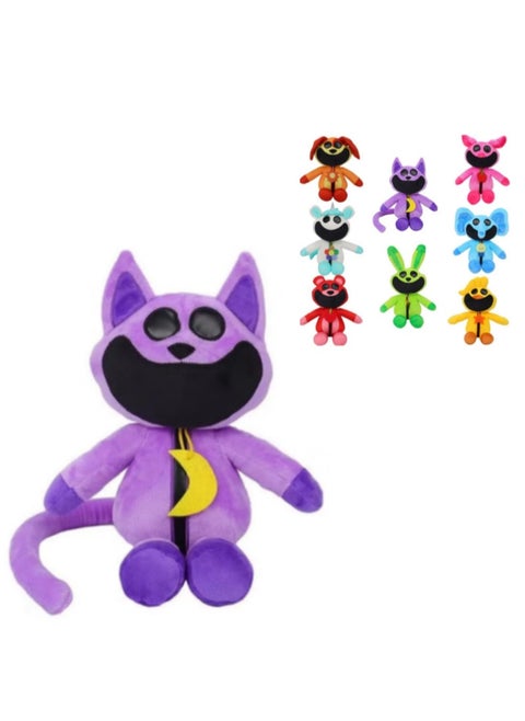 2024 New Smiling Critters Plush 12 Inch Smiling Critters Plush Toys, Catnap Plush, Smiling Critters Stuffed Animal Plushies for Game Fans (Purple)
