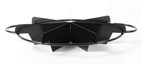 HAWOK 7-Slice Pie Cutter Press No-Stick Pie and Cake Divider Works Up To 10" Diameter Desserts - Image 3