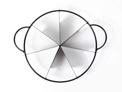 HAWOK 7-Slice Pie Cutter Press No-Stick Pie and Cake Divider Works Up To 10" Diameter Desserts - Image 5