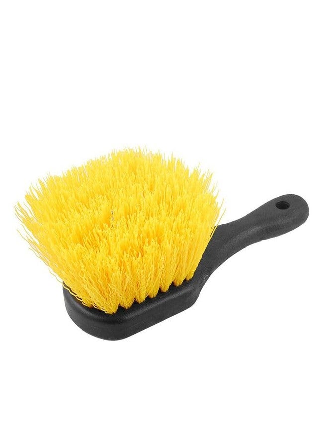 ENHAM Multi-Purpose Plastic Bristles for Cleaning Sofa,Carpet,Yellow (1U) - Image 1