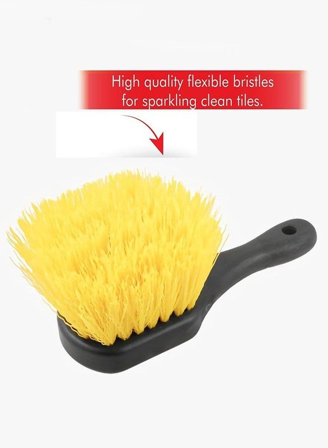 ENHAM Multi-Purpose Plastic Bristles for Cleaning Sofa,Carpet,Yellow (1U) - Image 4