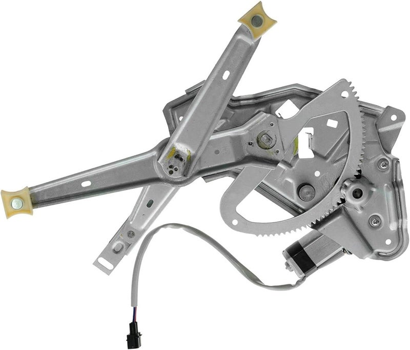 TRQ Rear Right Power Window Regulator & Motor Assembly Passenger Side Compatible with 1989-1995 BMW 525i 1994-1995 530i 1989-1993 535i 540i 1991-1993 M5 - Image 4